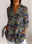 V Neck Casual Shirt