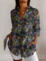 V Neck Casual Shirt