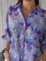 Women's Alzheimer's Print Casual Shirt