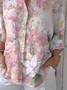 Women's Breast Awareness Print Casual Shirt