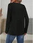 Halloween Women's T-Shirt Graphic Elegant Casual Long Sleeve Crew Neck Regular Top