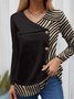 Regular Fit V Neck Cotton Casual T-Shirt