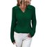 Regular Fit Casual V Neck Sweater