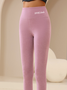 Women's Wool Silk Leggings 5a Antibacterial New High Waist Autumn And Winter Slim Fit Inner Wear Warm Pants
