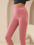 Women's Wool Silk Leggings 5a Antibacterial New High Waist Autumn And Winter Slim Fit Inner Wear Warm Pants