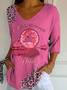 Women's Casual October We Wear Pink Halloween Witch Top