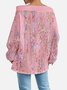Women's Hoodie With Gradient Pattern Fashionable And Everyday Off-The-Shoulder Drawstring Top