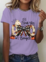 Women's I Put The Boo in Boujee Halloween T-Shirt