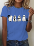 Women's Halloween Black Cat Tee