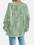Women's Hoodie With Gradient Pattern Fashionable And Everyday Off-The-Shoulder Drawstring Top