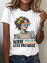 Women's More Pride Less Prejudice LGBTQ T-Shirt