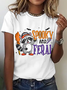 Women's Spooky and Feral Halloween T-Shirt