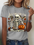 Women's Just Waiting for Halloween T-Shirt