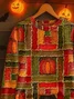 Halloween Crew Neck Casual Sweatshirt