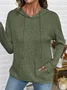 Simple Loose Sweatshirt