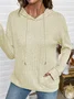 Simple Loose Sweatshirt