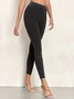 Slim-fitting Pocket Denim Yoga Pants With Hip-lifting Stretch Pants For Women With High Waist And Tummy-controlling Barbie Pants Leggings