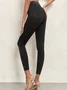 Slim-fitting Pocket Denim Yoga Pants With Hip-lifting Stretch Pants For Women With High Waist And Tummy-controlling Barbie Pants Leggings