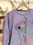 Casual Regular Fit Sweatshirt