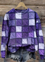 Text Letters Casual Sweatshirt