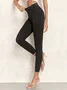 Slim-fitting Pocket Denim Yoga Pants With Hip-lifting Stretch Pants For Women With High Waist And Tummy-controlling Barbie Pants Leggings