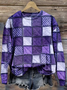 Text Letters Casual Sweatshirt