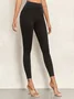 Slim-fitting Pocket Denim Yoga Pants With Hip-lifting Stretch Pants For Women With High Waist And Tummy-controlling Barbie Pants Leggings