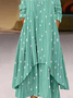 Women's Long Dress Casual Retro Design Print Fashion Modern Daily Beach Weekend
