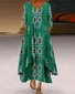 Women's Art Pattern Double Layer Dress Stylish Modern Everyday Weekend Beach