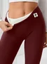 Women's Autumn And Winter High Waist Tights Warm Pants Yoga Pants