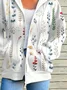Casual Hoodie Regular Fit Printing Jacket