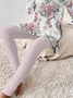 Women's Printing Floral Daily Going Out Two-Piece Set Pink Casual Spring/Fall Top With Pants Matching Set