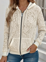 Women's Art Pattern Hooded Jacket Casual Comfort Regular Sweatshirt