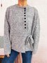 V Neck Regular Fit Casual Sweater