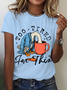 Too Tired for This Print T-Shirt