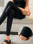 Shark Pants With Thin Fleece Bottoming, Outer Wear Elastic High Waist Tights, Slim Fit, Tummy Lifting, Hip Lifting, Slimming Yoga Barbie Pants Leggings