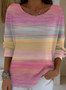 V Neck Regular Fit Casual T-Shirt