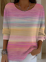 V Neck Regular Fit Casual T-Shirt