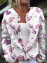 Casual Butterfly Cardigan