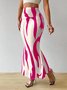 Women's Elegant Commuting Knitted Fishtail Skirt Slim Pleated Sexy Versatile Skirt