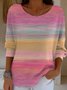 V Neck Regular Fit Casual T-Shirt