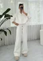 Casual Suit Autumn And Winter Cardigan Sports Women's Fashion Street Style Long-Sleeved Jacket And Trousers Two-Piece Suit
