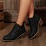 Pu Plain Autumn Boots