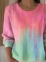 Cotton Color Block Regular Fit Casual Sweater
