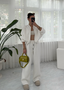 Casual Suit Autumn And Winter Cardigan Sports Women's Fashion Street Style Long-Sleeved Jacket And Trousers Two-Piece Suit