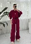 Casual Suit Autumn And Winter Cardigan Sports Women's Fashion Street Style Long-Sleeved Jacket And Trousers Two-Piece Suit