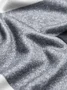 Women's Geometric Cashmere Blend Contrast Color Positioning Print Round Neck Long Sleeve T-Shirt