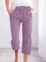 Simple Regular Fit Pants