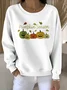 Cotton Casual Regular Fit Sweatshirt
