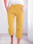 Simple Regular Fit Pants